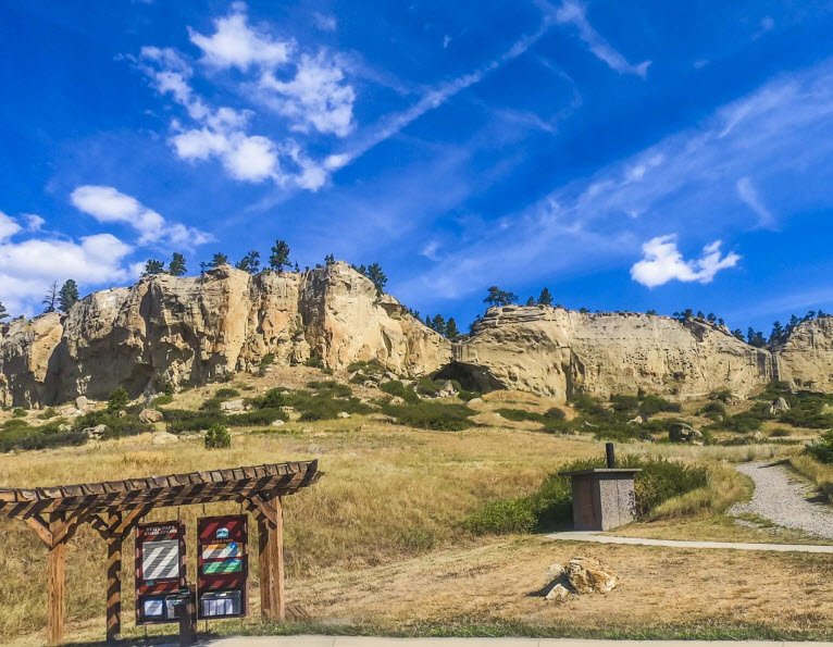 Pictograph Cave State Park, Montana, USA